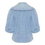 Lucky denim blouse
