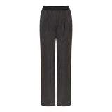 Niro pleated wool-blend straight-leg trousers
