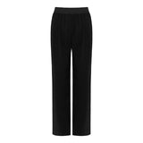 Niro pleated wool-blend straight-leg trousers