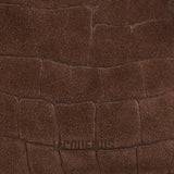 Jacquemus The Turismo croc-effect suede bag