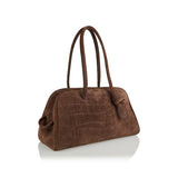 Jacquemus The Turismo croc-effect suede bag