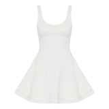 Knitted skater dress