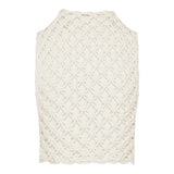 Hand knotted cotton top