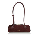 Le Teckel leather shoulder bag