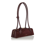 Le Teckel leather shoulder bag
