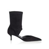 Low stretch suede boots