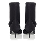 Low stretch suede boots