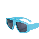 Mask aviator sunglasses