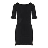 Sleeveless knitted dress