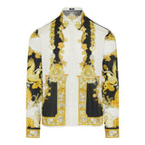 Coral theatre cotton shirt