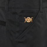 Cotton gabardine shorts