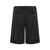 Cotton gabardine shorts