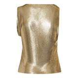 Safety pin metal mesh top