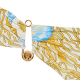 Underwater Barocco metallic bikini bottoms