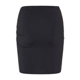 Safety pin cover-up skirt