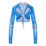 Ruched crescent jersey shorts