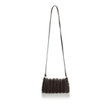 1969 nano leather disc shoulder bag