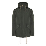 Nylon blend parka