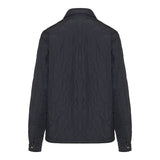 Reversible quilted nylon overshirt