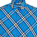 Regular fit check cotton shirt