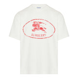 Knight stamp towelling t-shirt