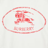 Knight stamp towelling t-shirt