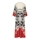 Sorella placée long dress