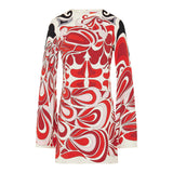 Phoenix Placée mini swing dress