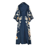 Magnifico maxi silk dress