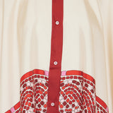 Cobra Placée silk foulard shirt