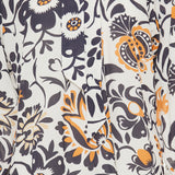 Cerere ruffled printed crepe blouse