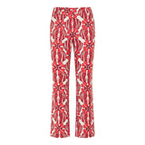 24/07 cotton printed trousers