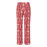 24/07 cotton printed trousers