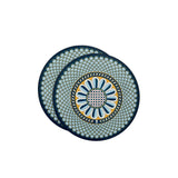 Set of 2 disk placemats