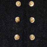 Edge-to-edge tweed jacket