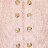 Balmain edge-to-edge sequin tweed jacket