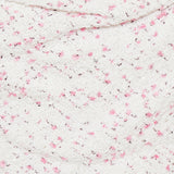 Frayed hem tweed mini dress