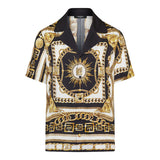 Printed pyjama shirt foulard Chaînes