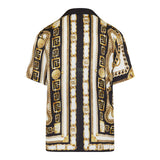 Printed pyjama shirt foulard Chaînes