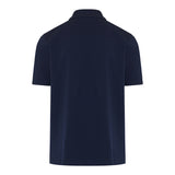 Écusson print polo shirt