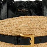 Shuffle mini raffia bag