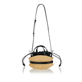 Shuffle mini raffia bag