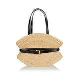 Shuffle medium raffia bag