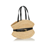 Shuffle medium raffia bag