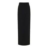 Side slit long skirt
