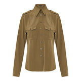 Military Shirt with front pockets