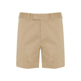 Stretch‑cotton twill shorts