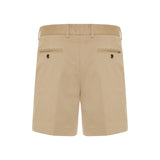 Stretch‑cotton twill shorts
