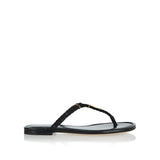 Lily thong suede sandals