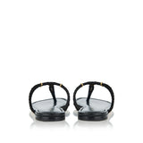 Patent leather sandals